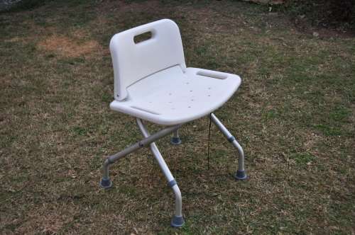 Medical Shower Chair With Backrest [NO POSTAGE - COLLECTION ONLY]