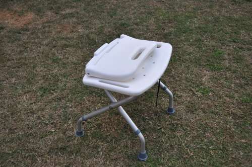Medical Shower Chair With Backrest [NO POSTAGE - COLLECTION ONLY]