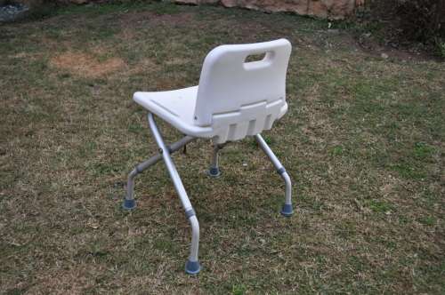 Medical Shower Chair With Backrest [NO POSTAGE - COLLECTION ONLY]