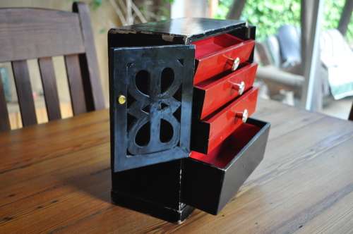 Vintage Jewelry Box Japan