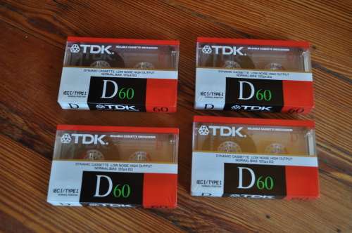 TDK Cassettes New Sealed
