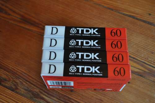 TDK Cassettes New Sealed