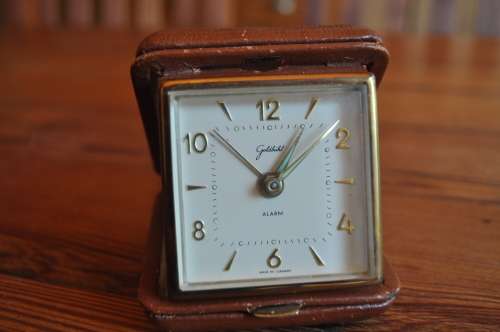 Vintage Goldbuhl Travel Alarm Clock