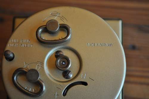 Vintage Goldbuhl Travel Alarm Clock