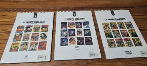 Star Wars Iron Man Worlds Best Comics Calendars