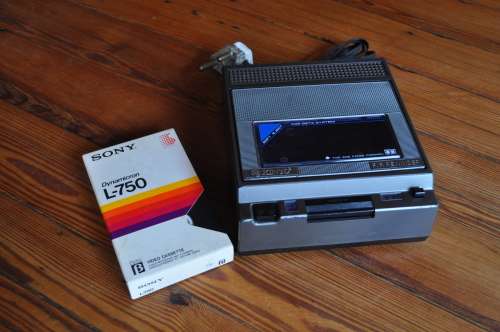 Betamax Cassette Rewinder Also Fast Forward