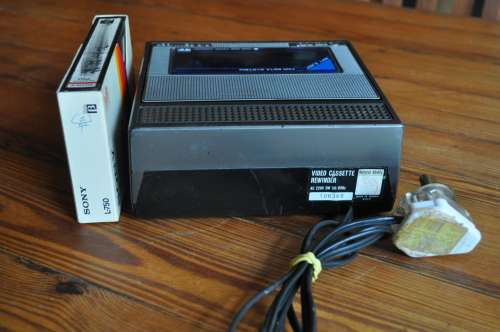 Betamax Cassette Rewinder Also Fast Forward