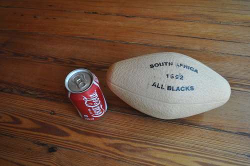 Vintage South Africa All Blacks 1992 Plastic Rugby Ball