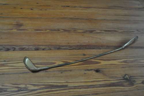 Vintage Brass Golf Shoe Horn