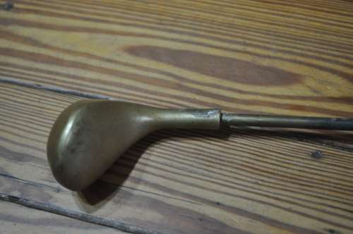 Vintage Brass Golf Shoe Horn