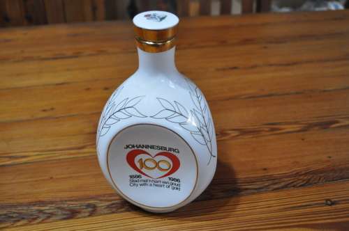 Dimple Bottle Empty Johannesburg 100 Years