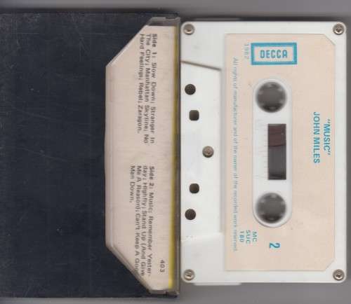 John Miles - Music (Cassette)