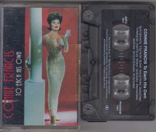 Connie Francis - To Each His Own (Cassette)
