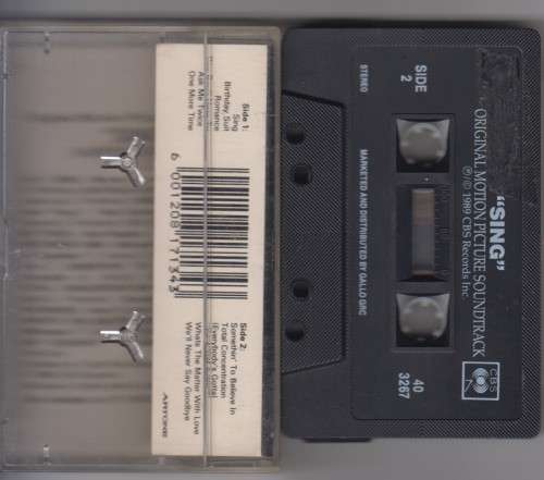 Sing - Soundtrack (Cassette)