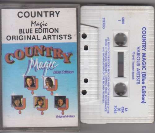 Country - Blue Edition : Various (Cassette)