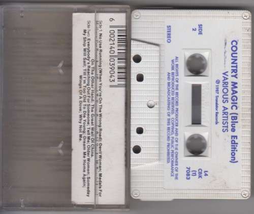 Country - Blue Edition : Various (Cassette)