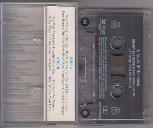 Henry Mancini & His Orchestra - A Touch Of Romance (Cassette)