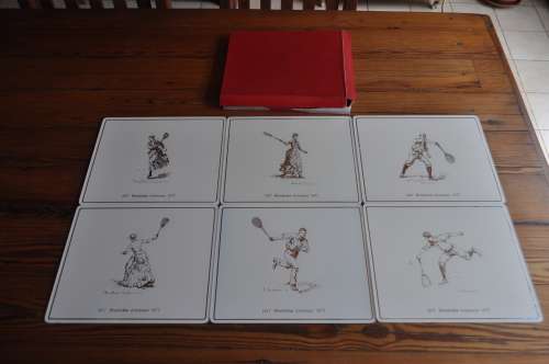 Vintage Wimbledon Place Mats