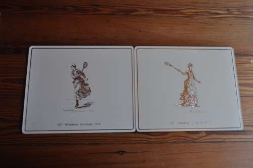 Vintage Wimbledon Place Mats