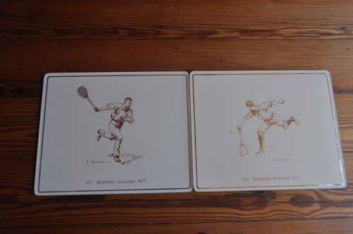 Vintage Wimbledon Place Mats