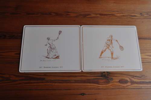 Vintage Wimbledon Place Mats