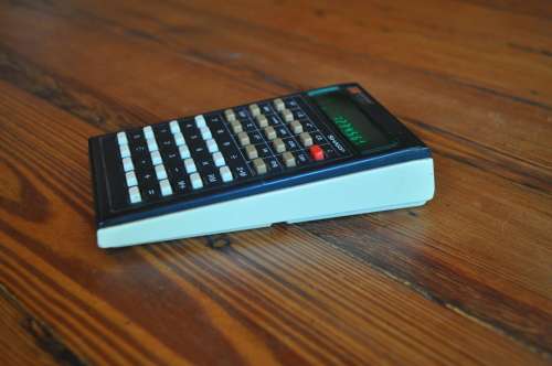 Vintage Sharp Elsi Mate EL-500 Calculator