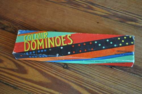 Vintage Color Dominoes