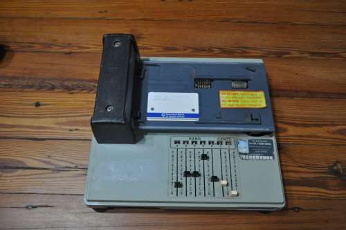 Vintage Manual Credit Card Machine