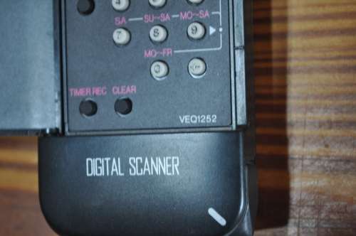 Panasonic Original VCR Digital Scanner Remote