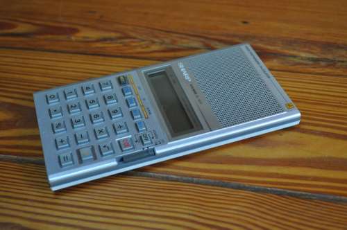 Vintage 1980s Sharp Elsi Mate EL-620 Voice Synthesized Calculator
