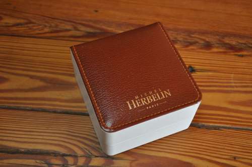 Vintage Michel Herbelin Empty Watch Box