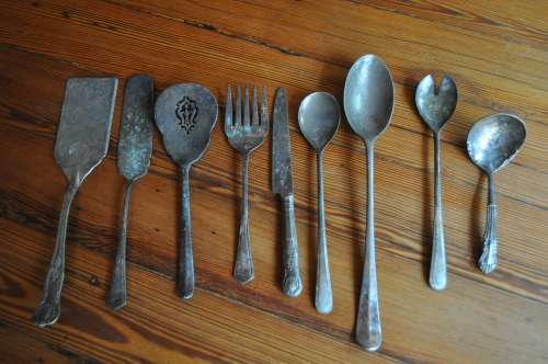 Various Silver Plated Tableware
