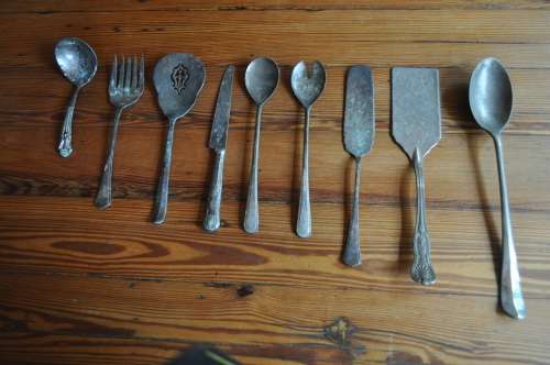 Various Silver Plated Tableware