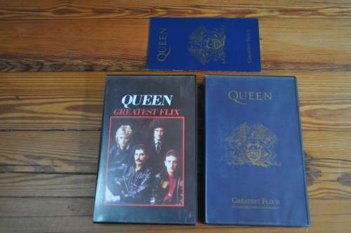 Queen - Greatest Flix 1 and 2 Collectors (VHS Video Cassettes)