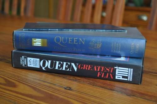 Queen - Greatest Flix 1 and 2 Collectors (VHS Video Cassettes)