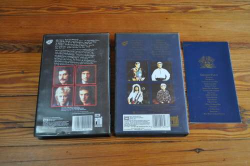 Queen - Greatest Flix 1 and 2 Collectors (VHS Video Cassettes)