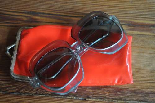 Vintage Fashion Sun Glasses Made In Italy