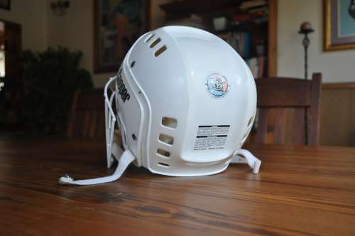 Vintage Cooper Ice Hockey Helmet