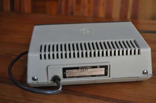 Vintage 1970s Burroughs C3262 Electronic Calculator