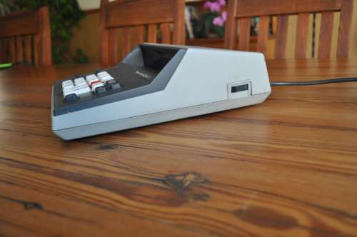 Vintage 1970s Burroughs C3262 Electronic Calculator