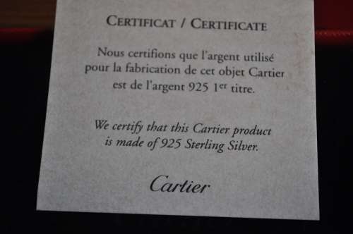 Cartier Jewelry Gift Box (empty)
