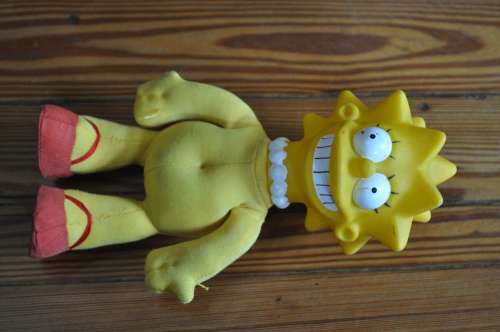 Vintage Lisa Simpson Doll