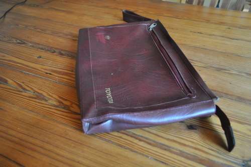 Vintage Toyota Vinyl Carry Bag