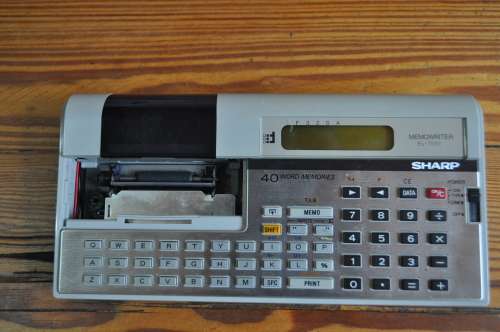 Vintage Sharp Memowriter EL-7001 (selling as is)
