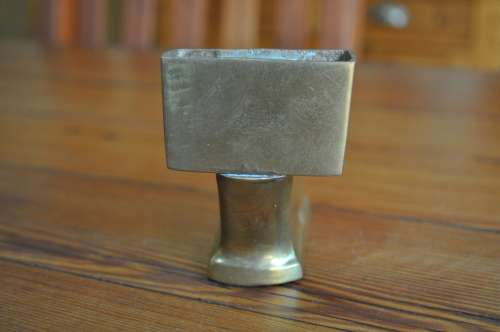 Brass Miniature Toilet Ashtray