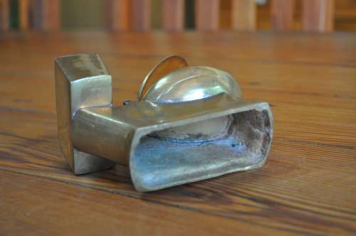 Brass Miniature Toilet Ashtray
