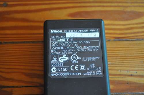 Nikon MH-16 Battery Charger For EN-4 R1250