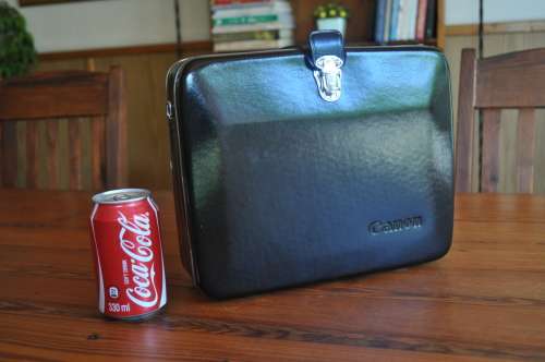 Vintage Canon Leather Carry Case