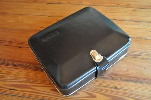Vintage Canon Leather Carry Case