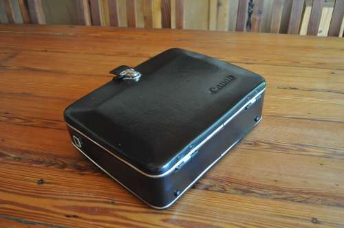 Vintage Canon Leather Carry Case